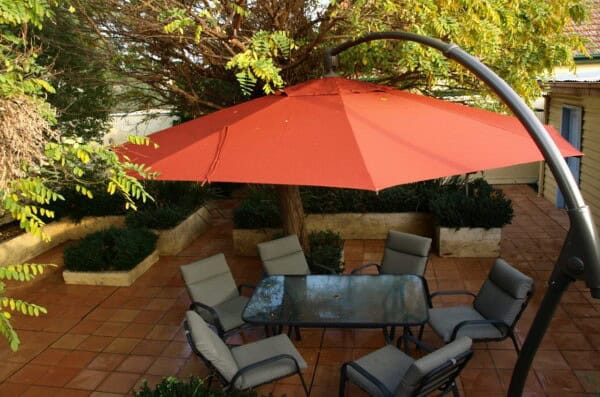 Patio umbrellas