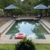 3x3m square custom blackwhite stripe rotated